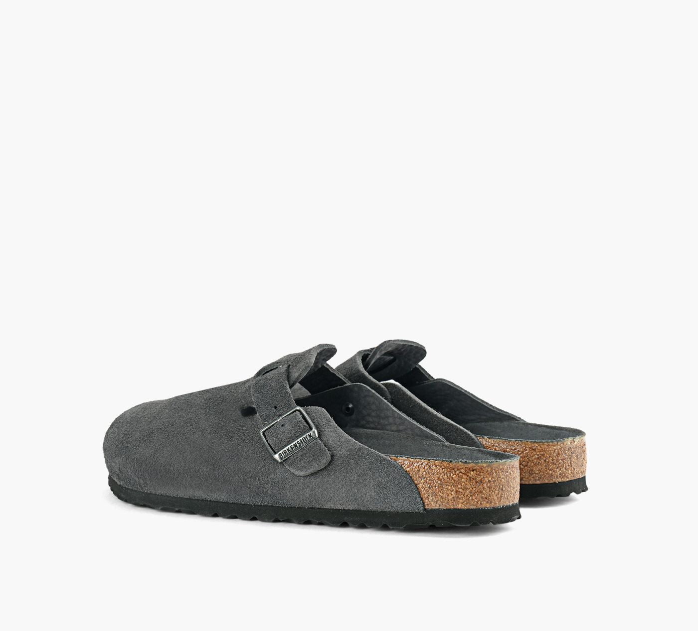 BIRKENSTOCK BOSTONSOFTFOOTBED in GREY view 3