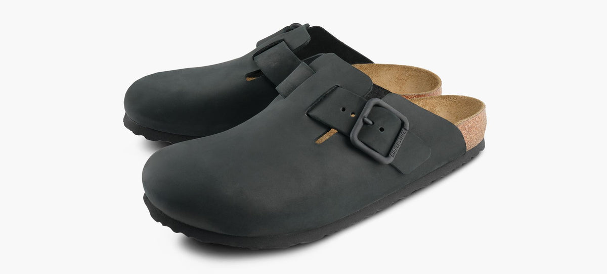 BIRKENSTOCK BOSTON in BLACK view 4
