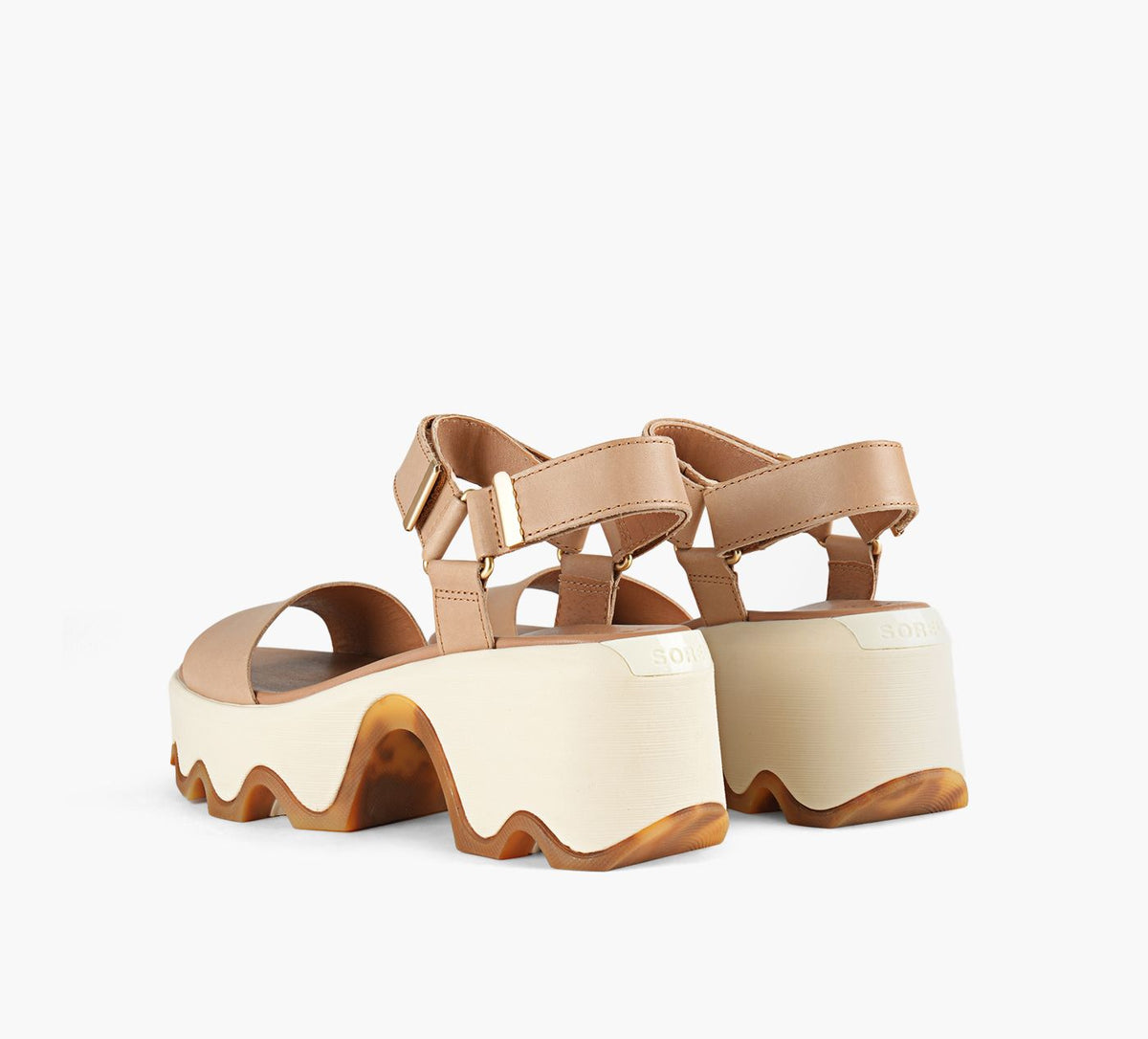 SOREL SANDALEKINETICAURAYSTRAP en TAUPE vue 3