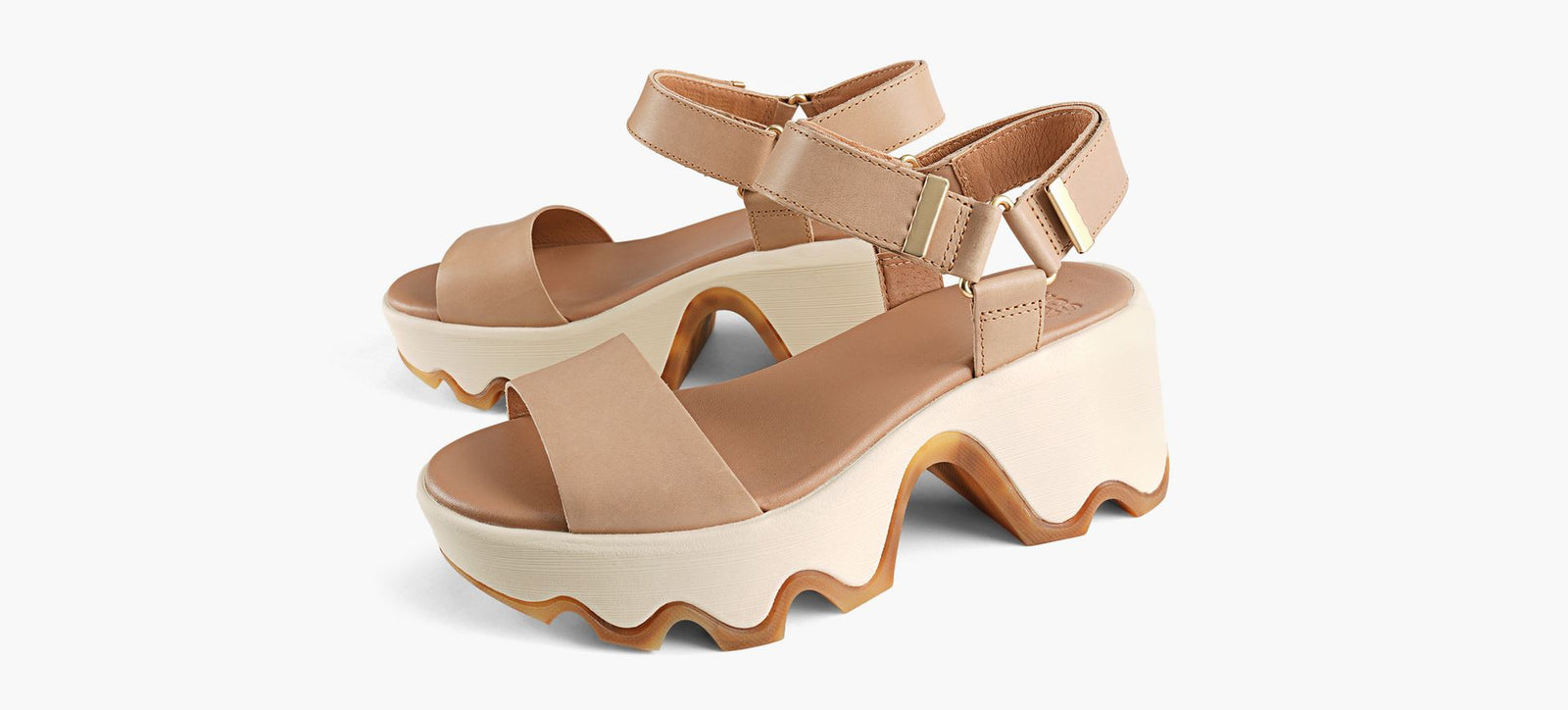 SOREL SANDALEKINETICAURAYSTRAP en TAUPE vue 4