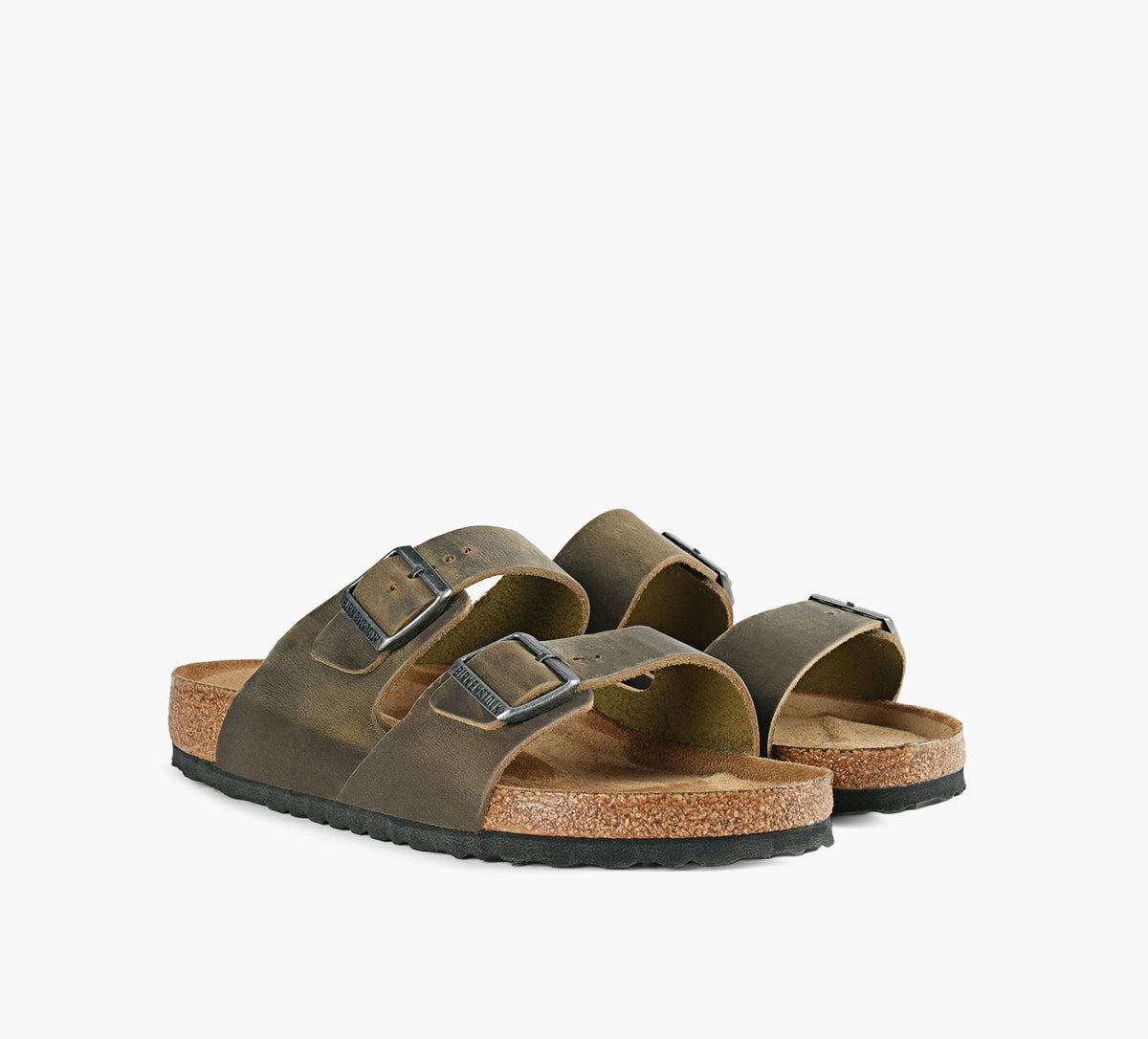 BIRKENSTOCK ARIZONASEMELLESOUPLE en KHAKI vue 2