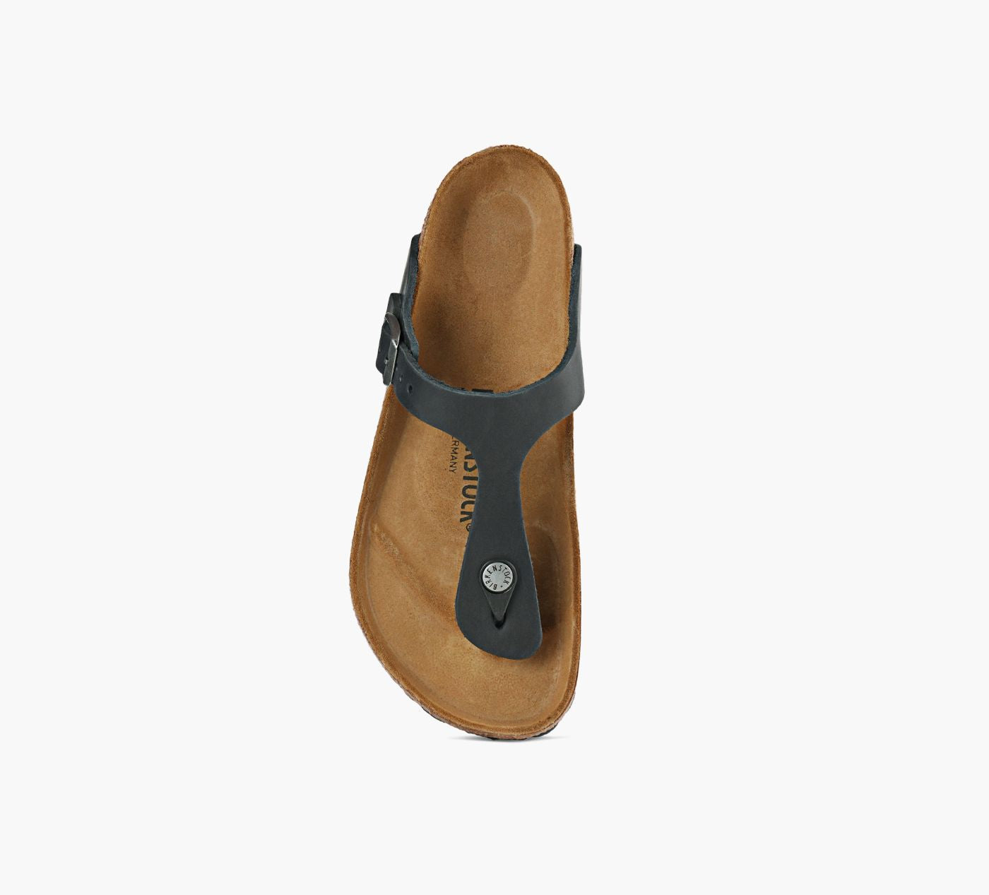BIRKENSTOCK GIZEHLEATHER in BLACK view 1c