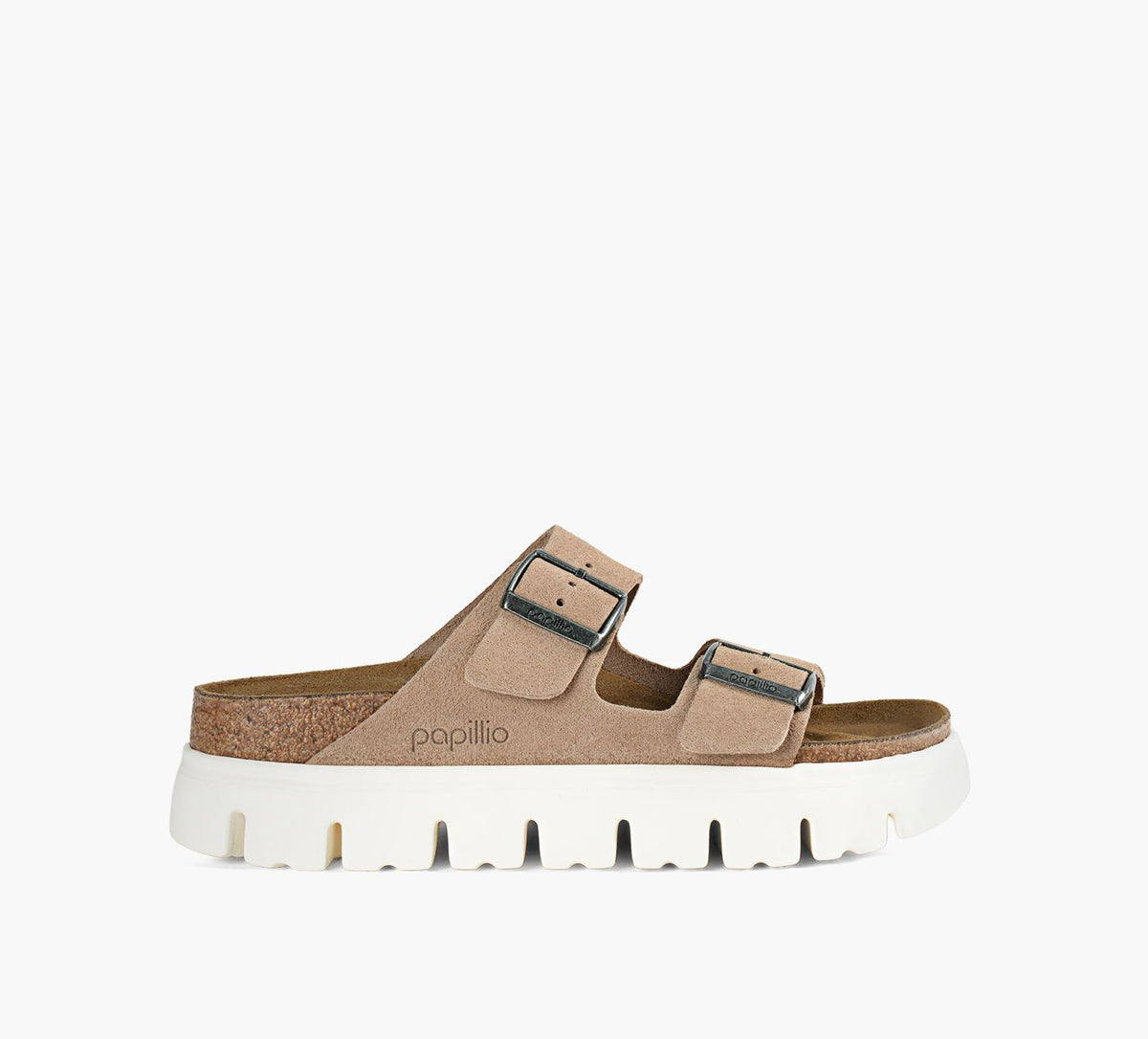 BIRKENSTOCK ARIZONASEMELLEPAISSE en TAUPE