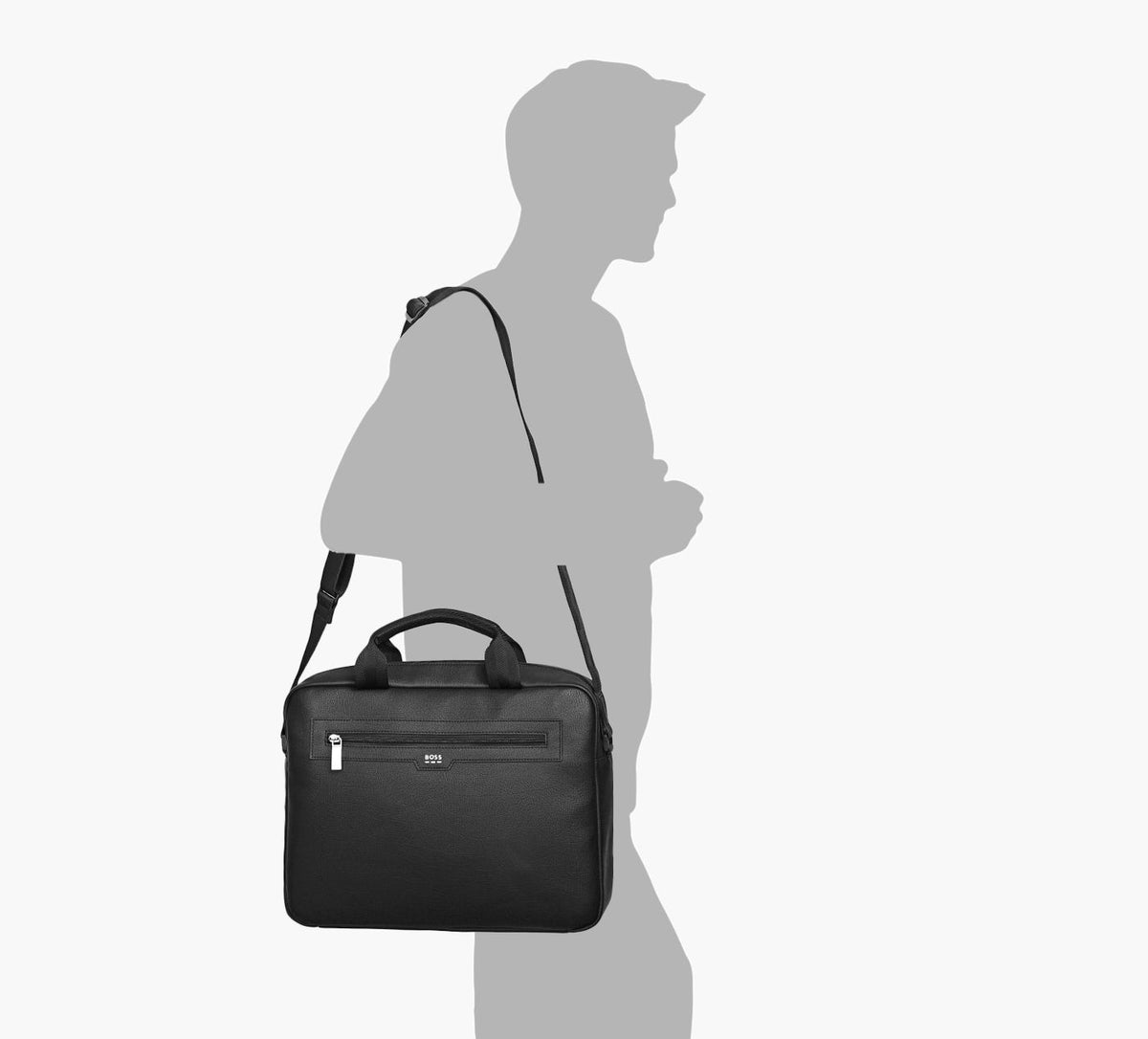 BOSS LEWYSDOCCASE en NOIR vue 1c