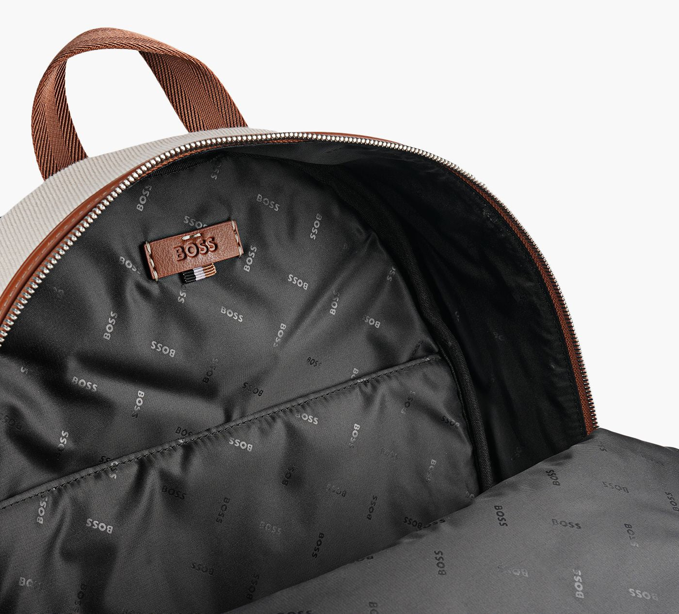 BOSS DAKKARBACKPACK en BEIGE vue 3