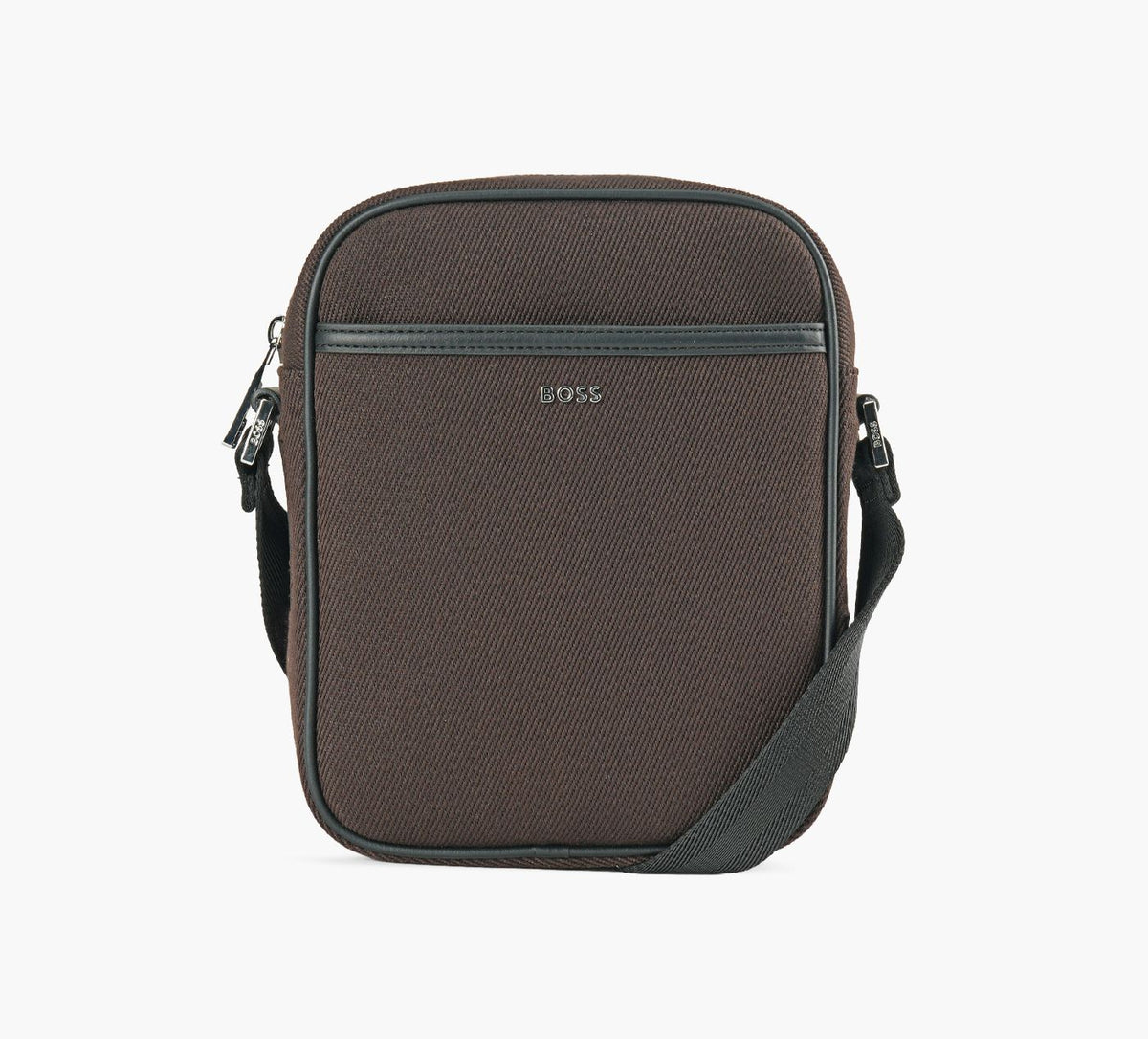 BOSS DAKKARNSZIP in BROWN