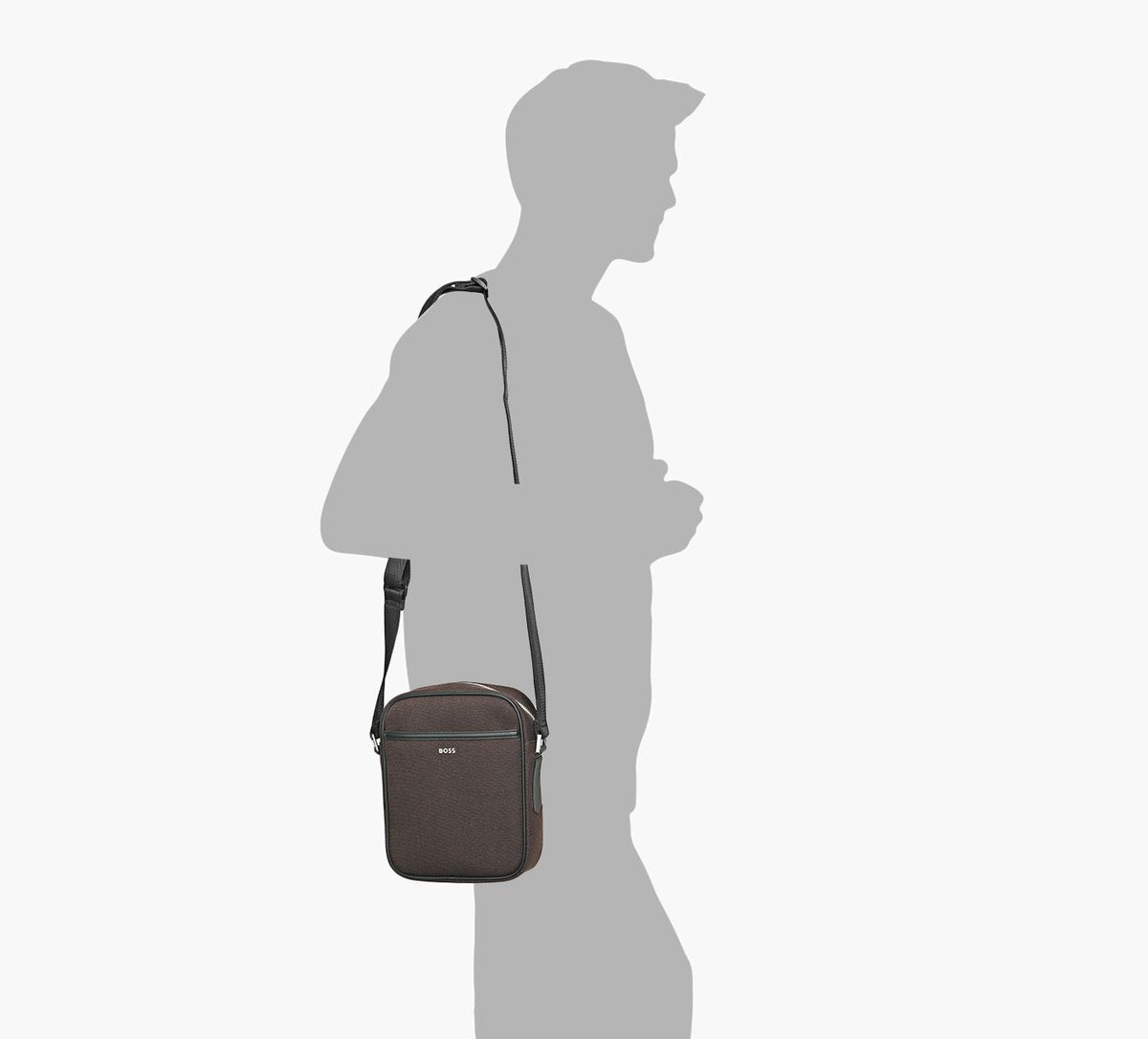 BOSS DAKKARNSZIP in BROWN view 4