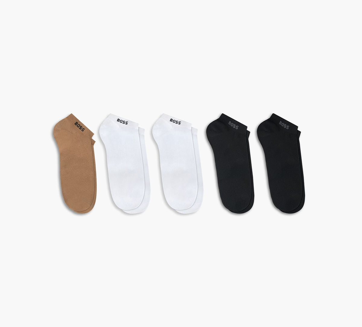 BOSS 5PACKLOWCUTLOGOSOCKS in MULTICOLOUR