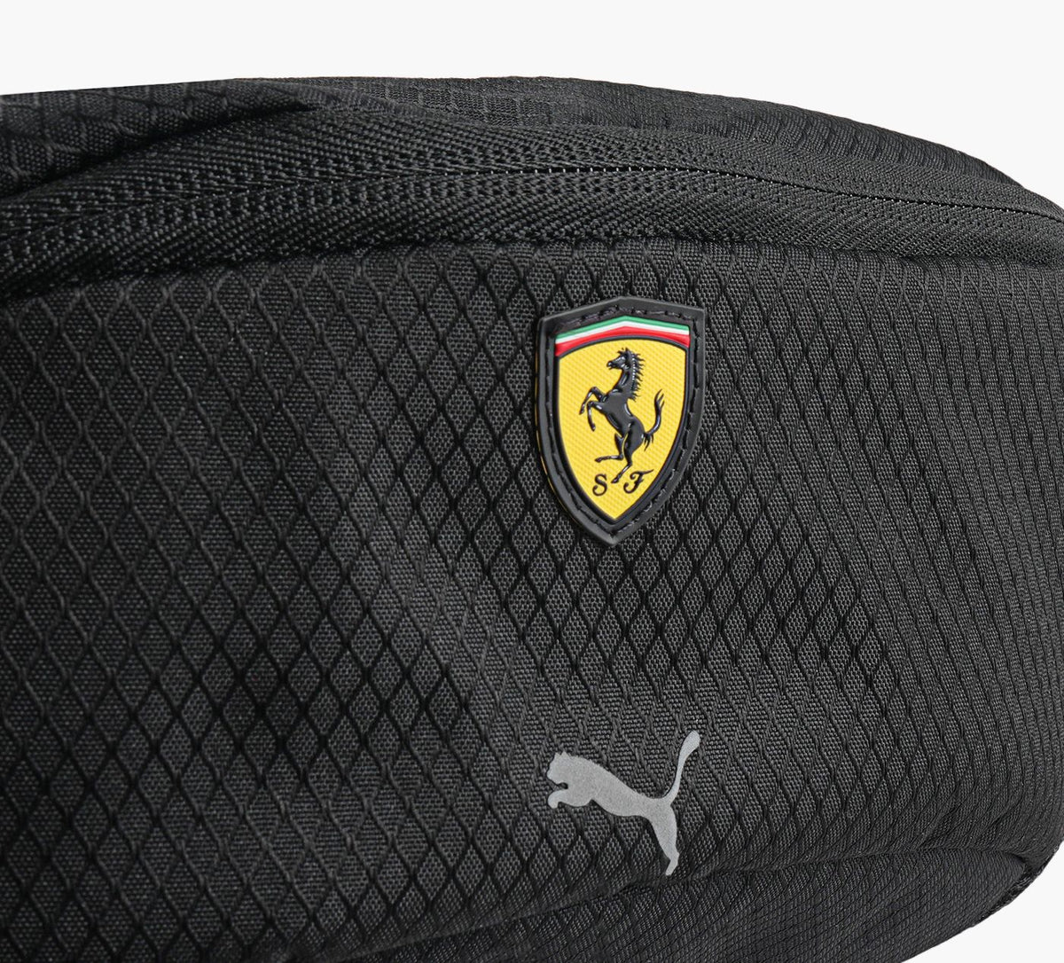 PUMA FERRARIWAISTBAG in BLACK view 3