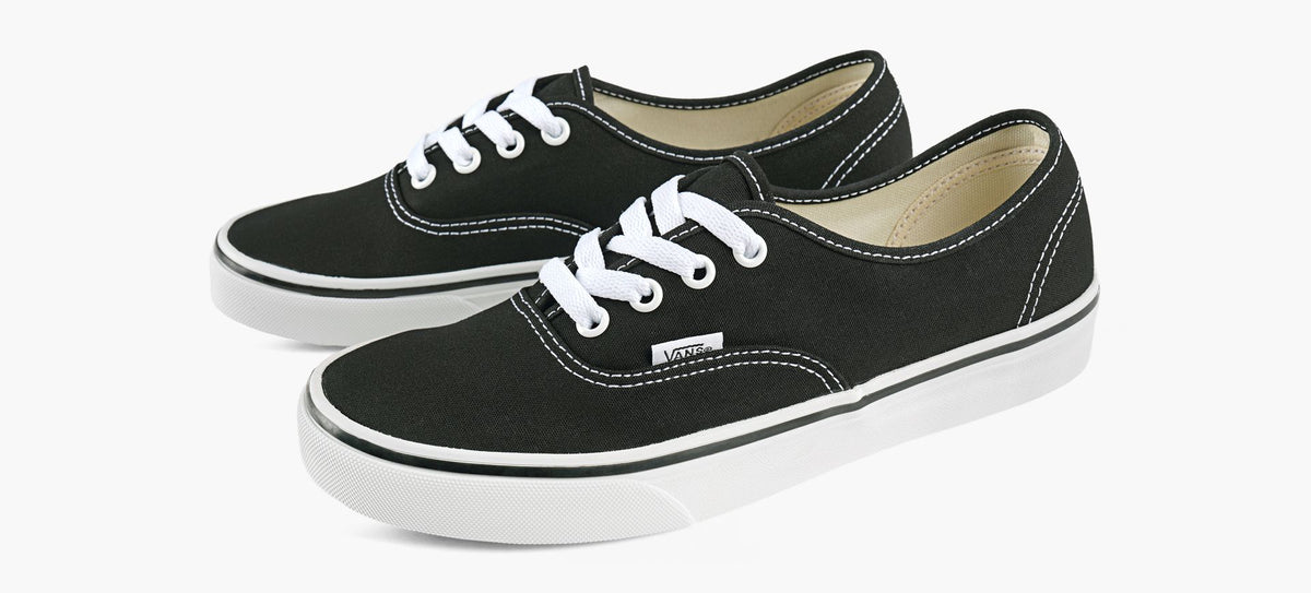 VANS BASKETAUTHENTIC en NOIR vue 4