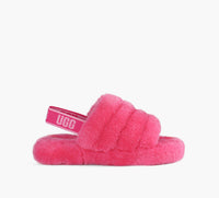 UGG SANDALEFLUFFYEAH en FUCHSIA