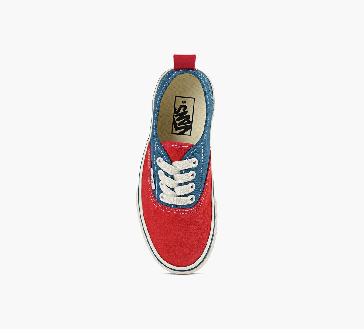 VANS CHAUSSURESAUTHENTICELASTICLACE en BLEU vue 1c