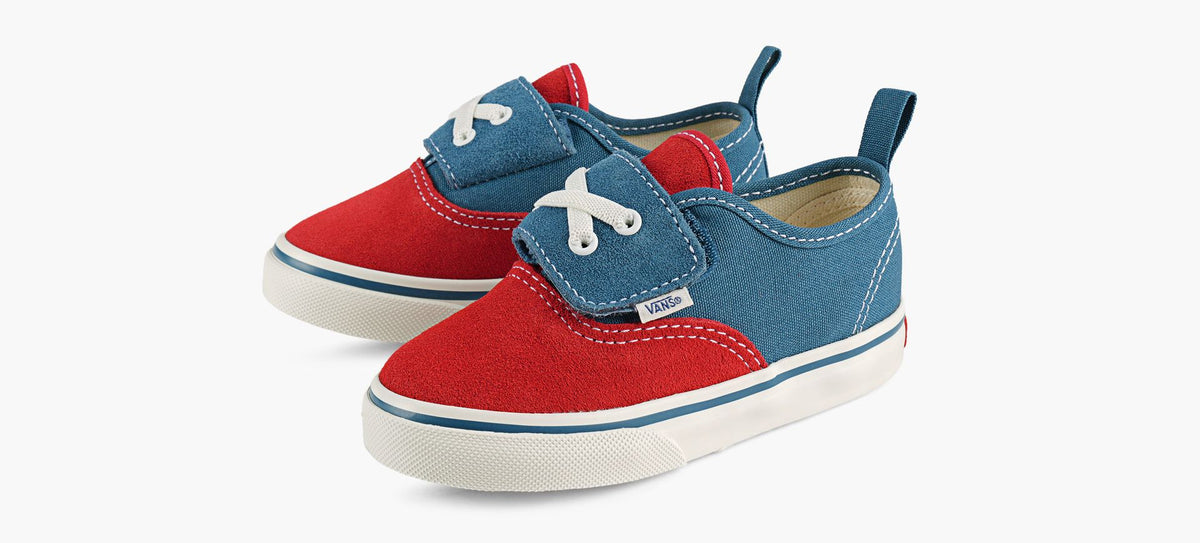 VANS AUTHENTICLACEV in BLUE view 4