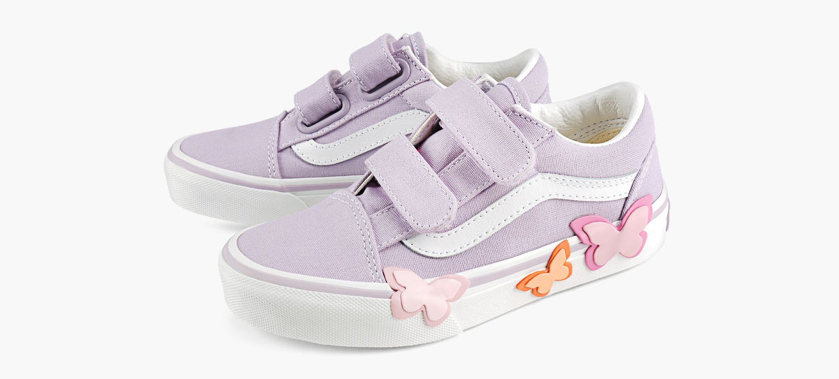 VANS BASKETSOLDSKOOLVPAPILLON en VIOLET vue 4