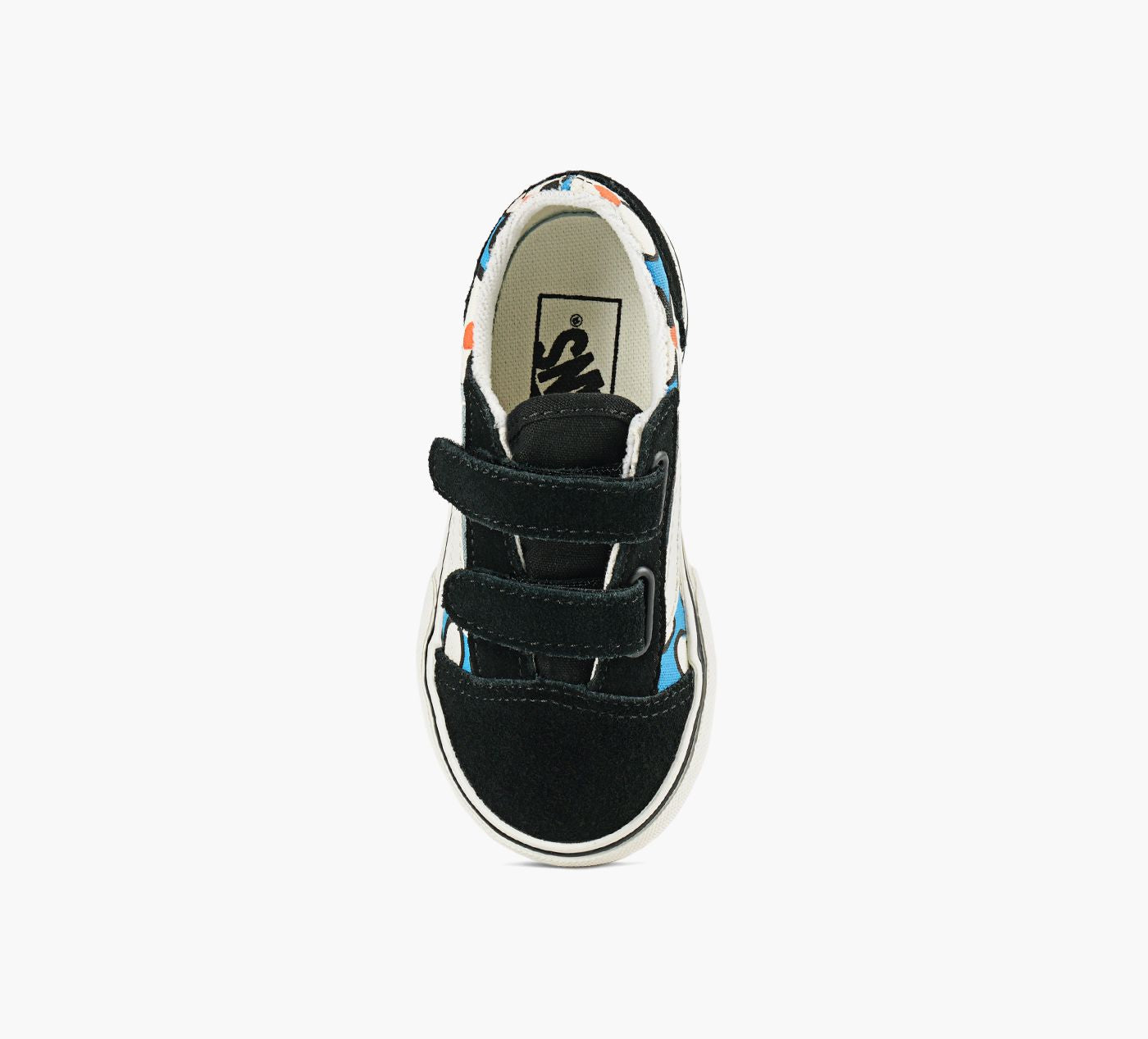 VANS OLDSKOOLV in BLACK view 1c