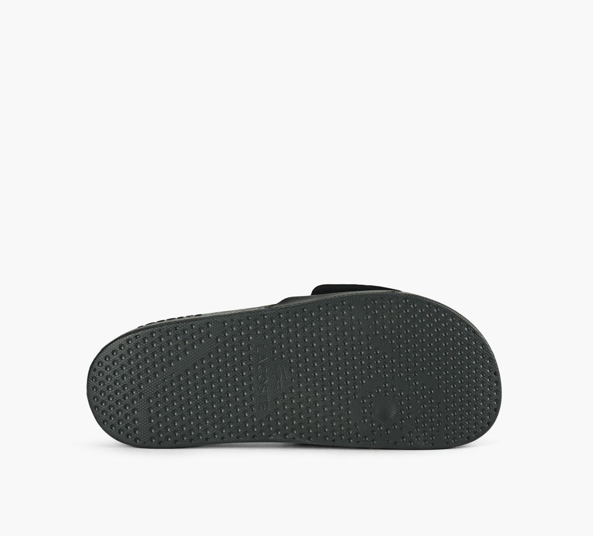 LACOSTE SERVESLIDE00STRAP in BLACK view 6