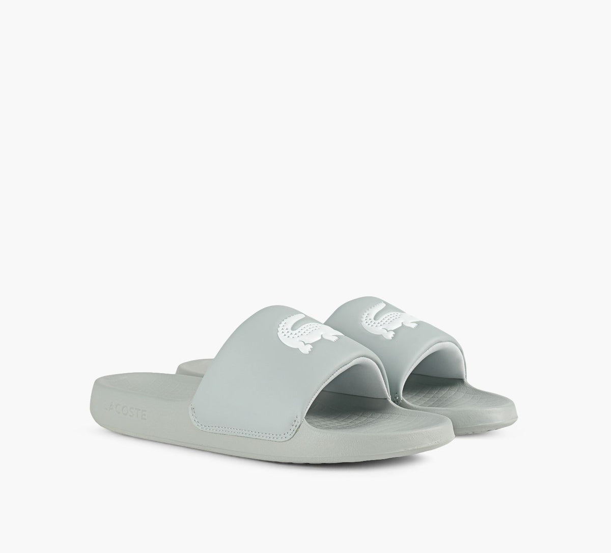 LACOSTE SERVESLIDE10STRAP in GREY view 2