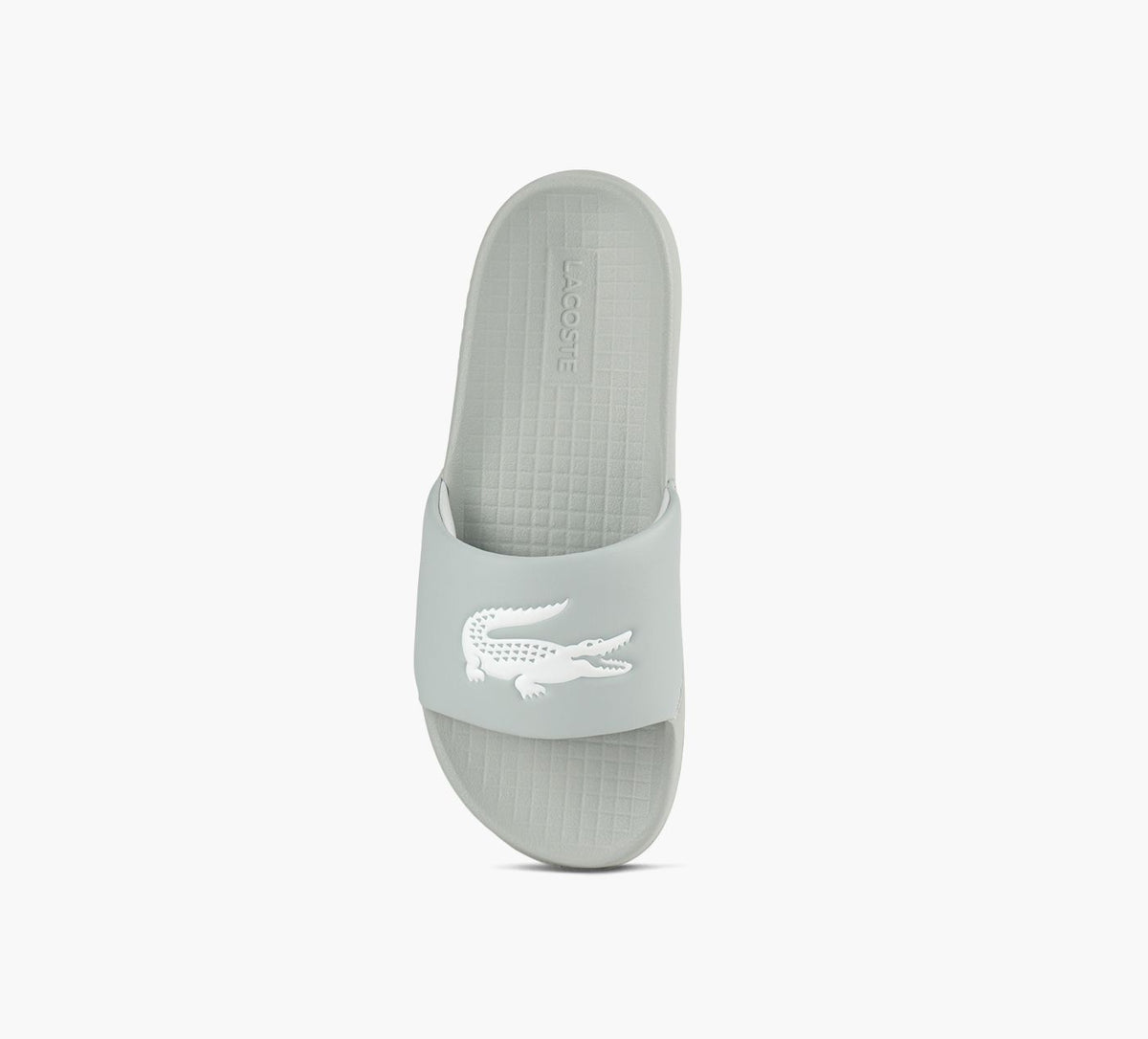 LACOSTE SERVESLIDE10STRAP in GREY view 1c