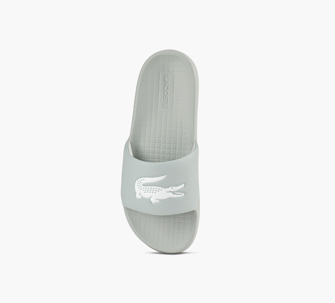 LACOSTE SERVESLIDE10STRAP in GREY view 1c
