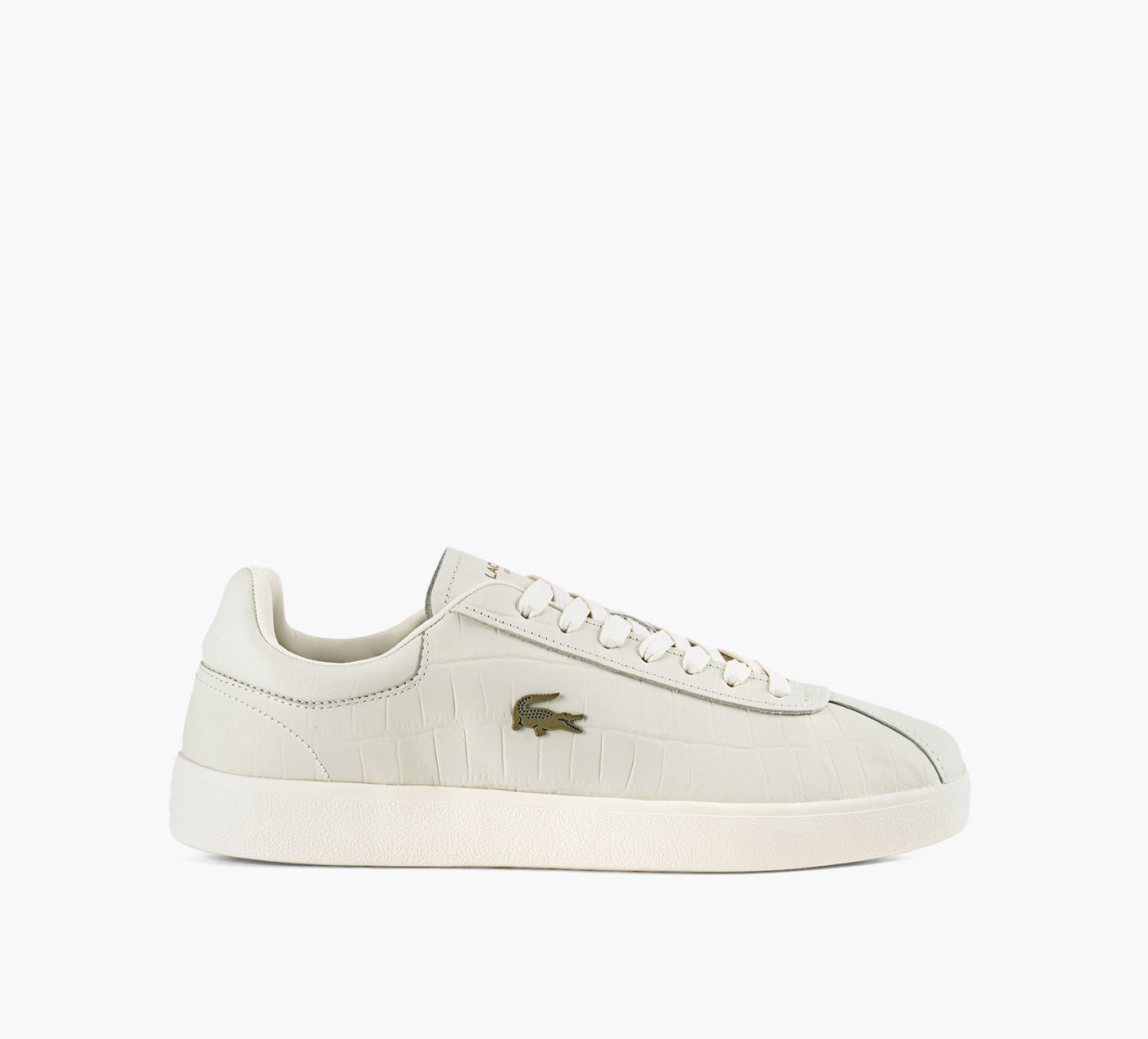 LACOSTE BASESHOT in WHITE