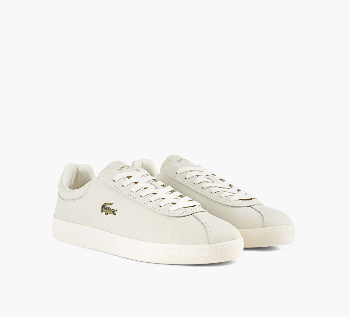 LACOSTE BASESHOT in WHITE view 2