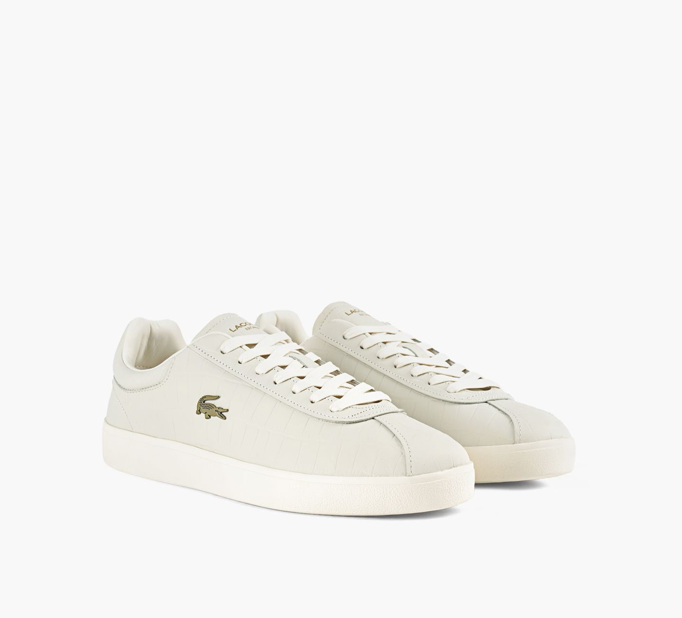 LACOSTE BASESHOT in WHITE view 2
