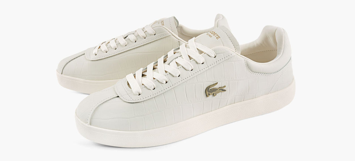 LACOSTE BASESHOT in WHITE view 4