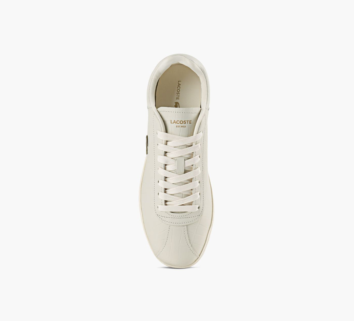 LACOSTE BASESHOT in WHITE view 1c