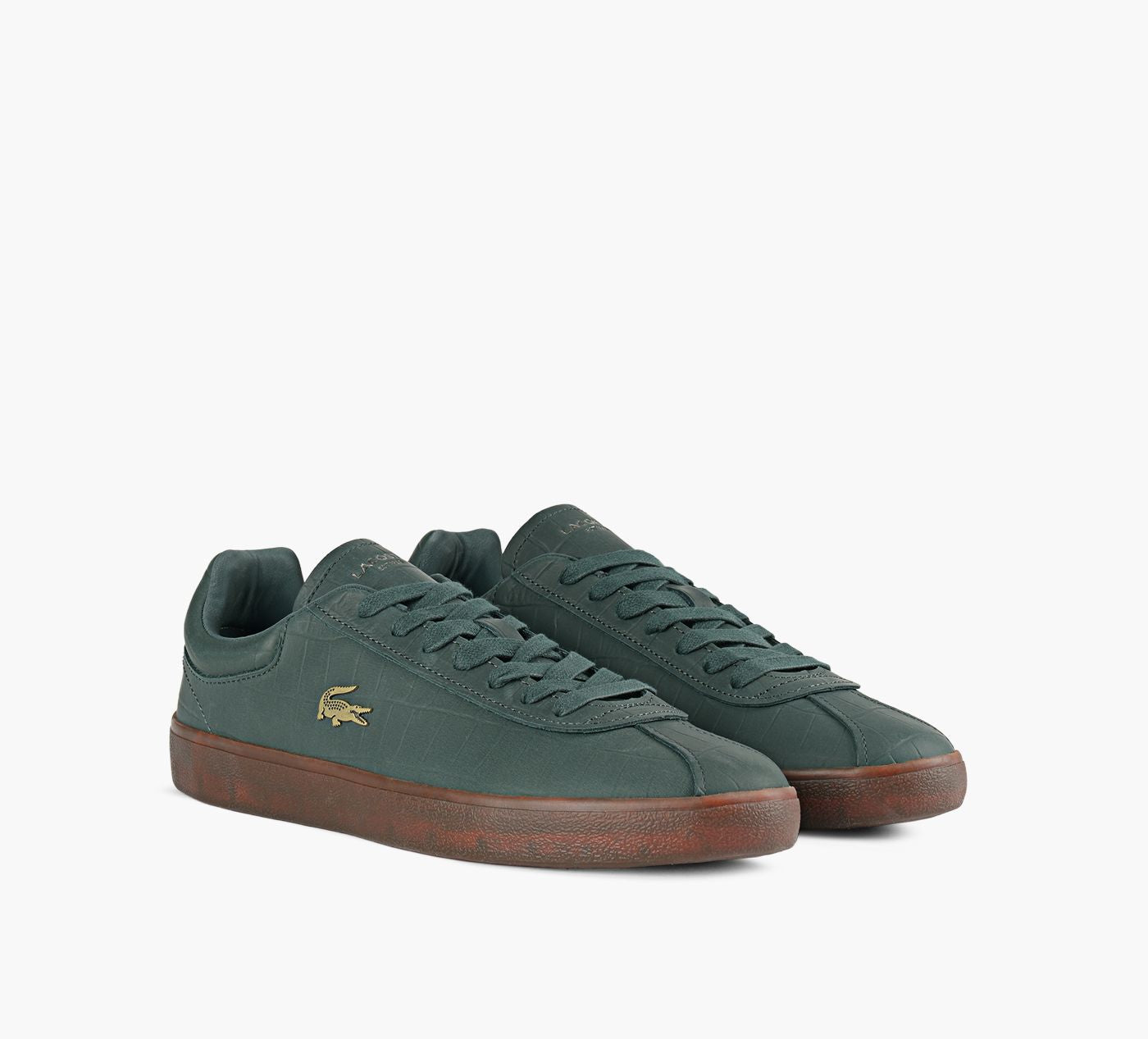 LACOSTE BASESHOT in GREEN view 2