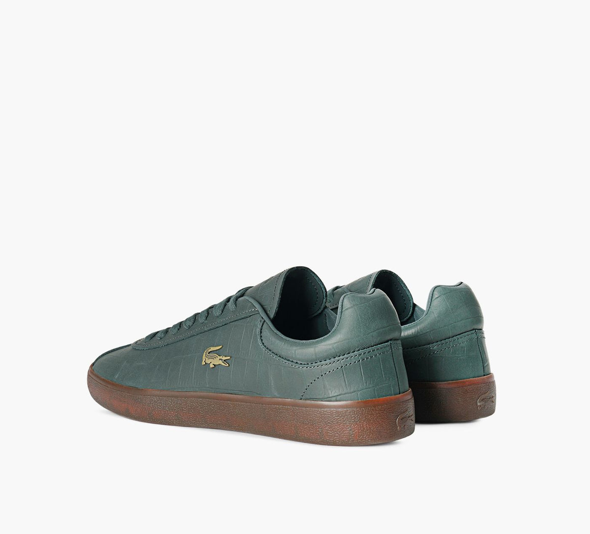 LACOSTE BASESHOT in GREEN view 3