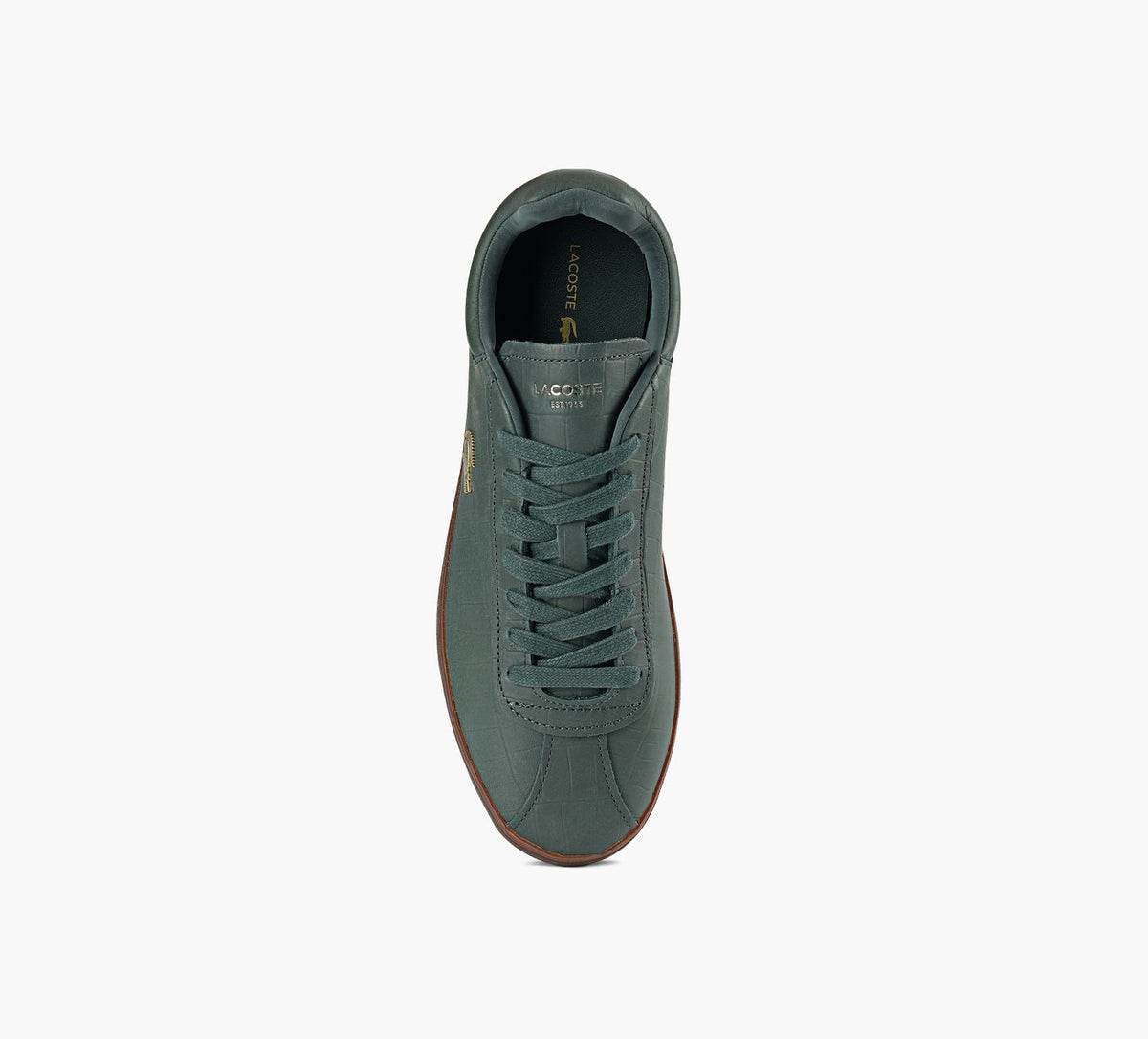 LACOSTE BASESHOT in GREEN view 1c
