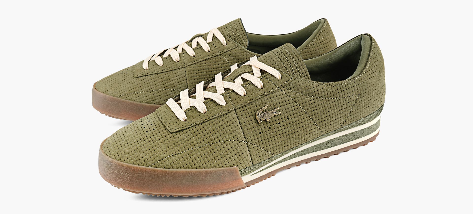 LACOSTE AURA in KHAKI view 4