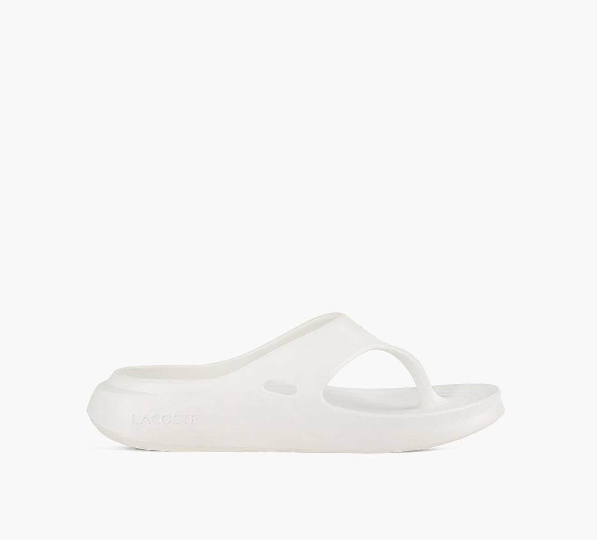 LACOSTE MEUZFLIPFLOPS in WHITE