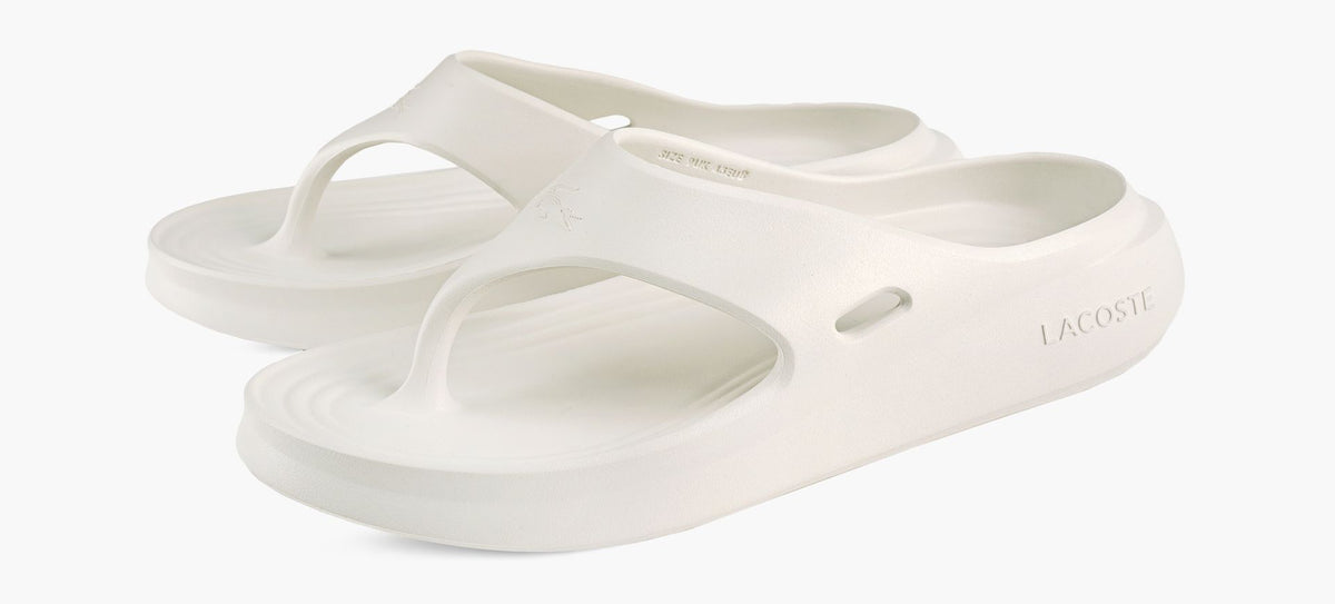 LACOSTE TONGMEDUZ en BLANC vue 4