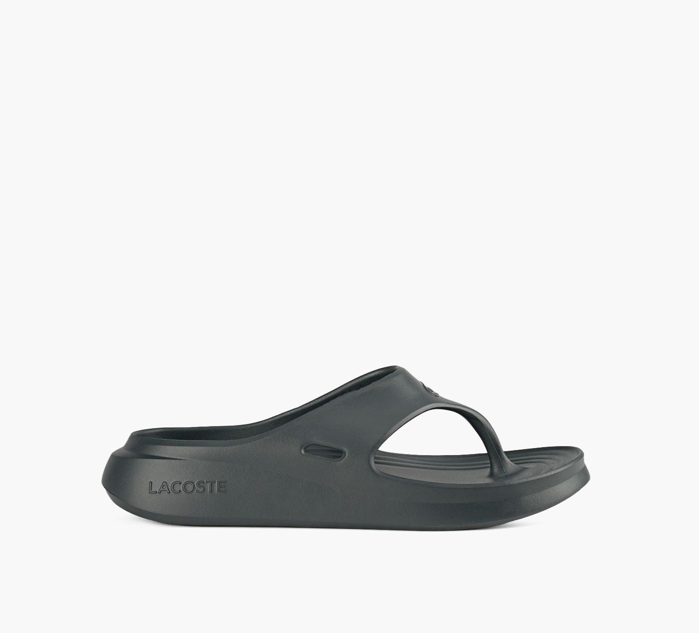 LACOSTE MEDUZFLIPFLOPS in BLACK