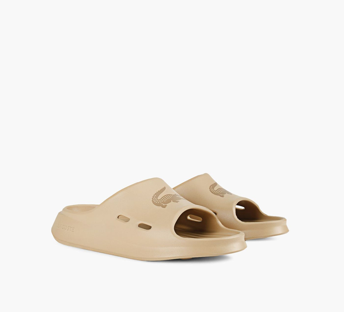 LACOSTE MEDUZSLIDES in TAN view 2