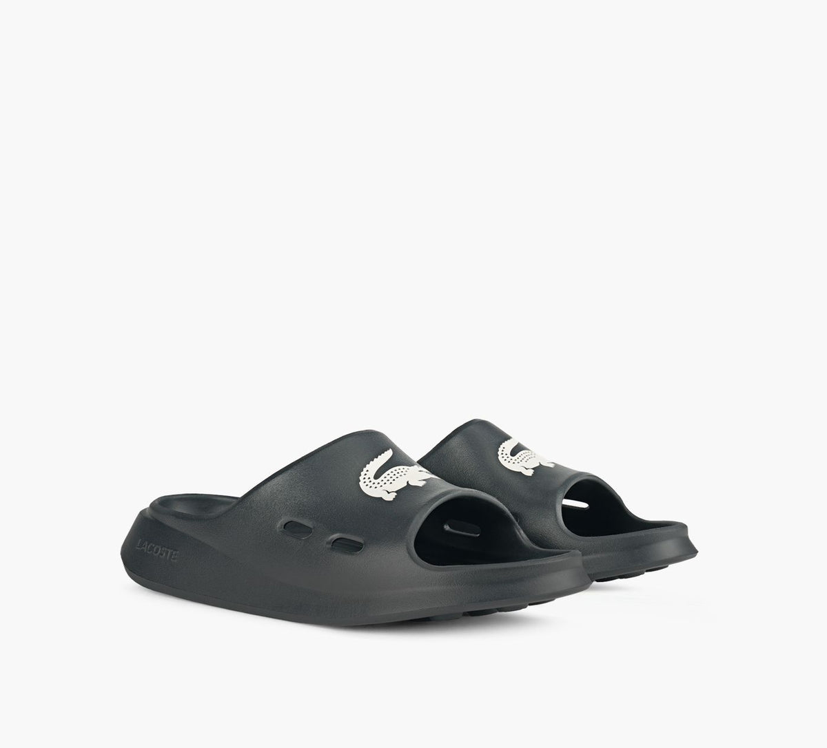 LACOSTE MEDUZSLIDES in BLACK view 2