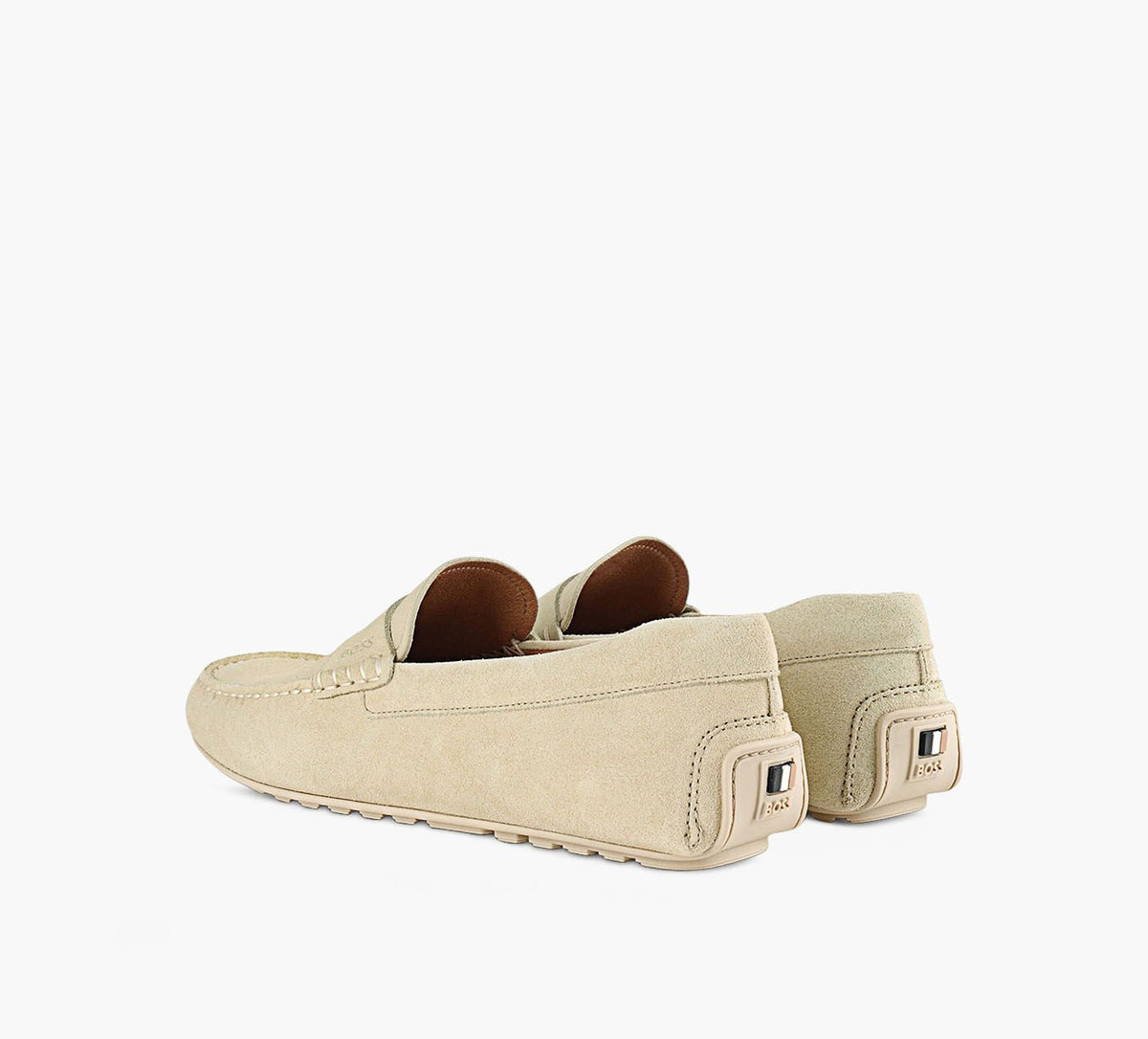 BOSS NOELMOCCASIN in WHITE view 3