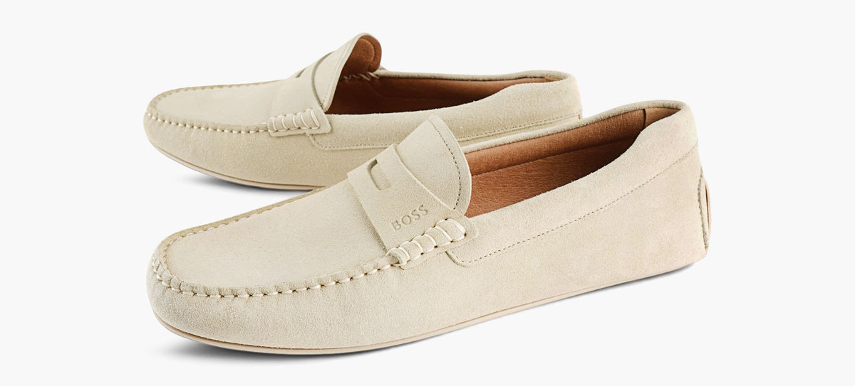 BOSS NOELMOCCASIN in WHITE view 4