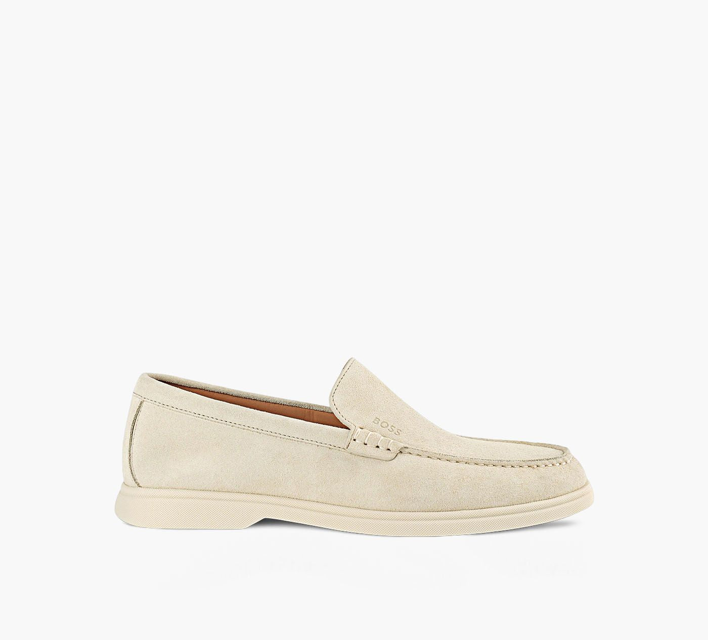 BOSS MOCASSINSIENNE en BLANC