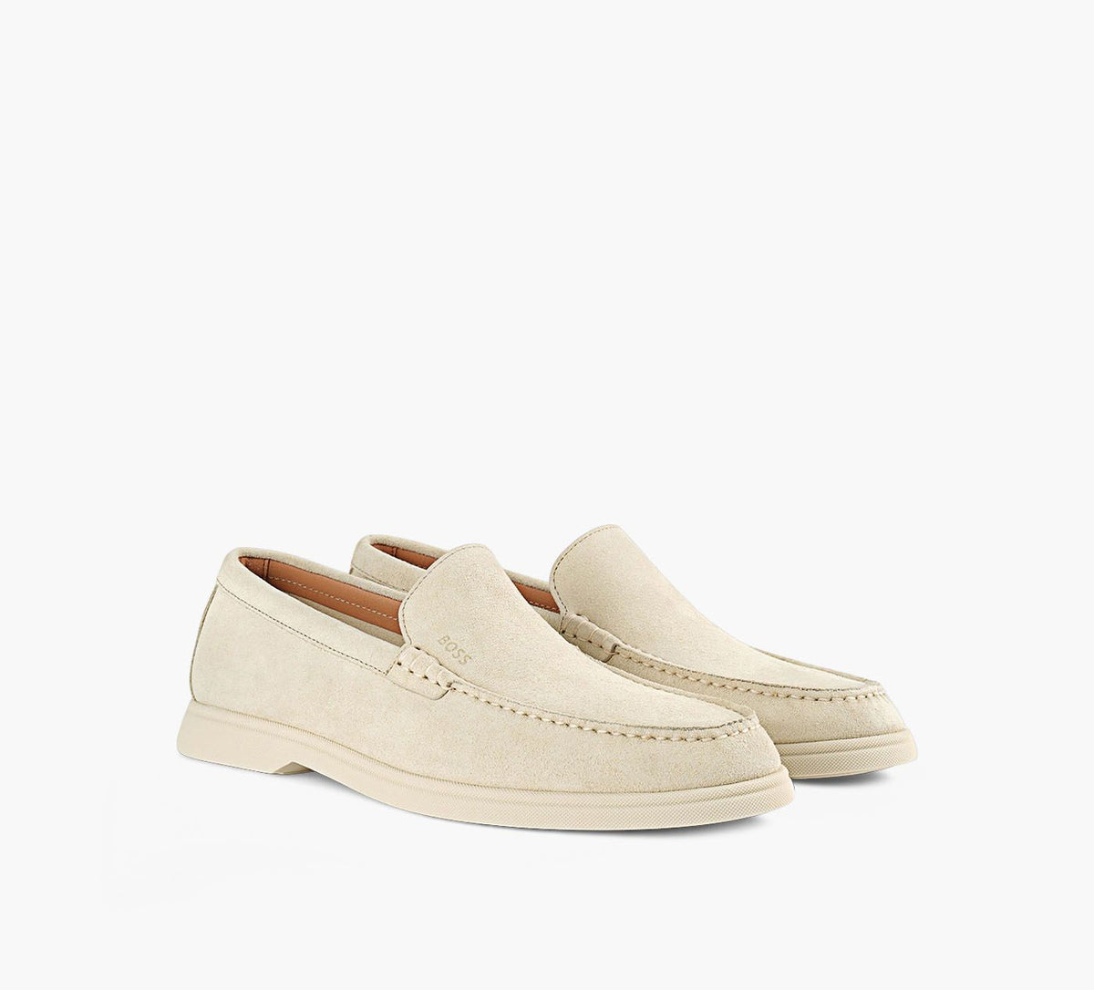 BOSS MOCASSINSIENNE en BLANC vue 2