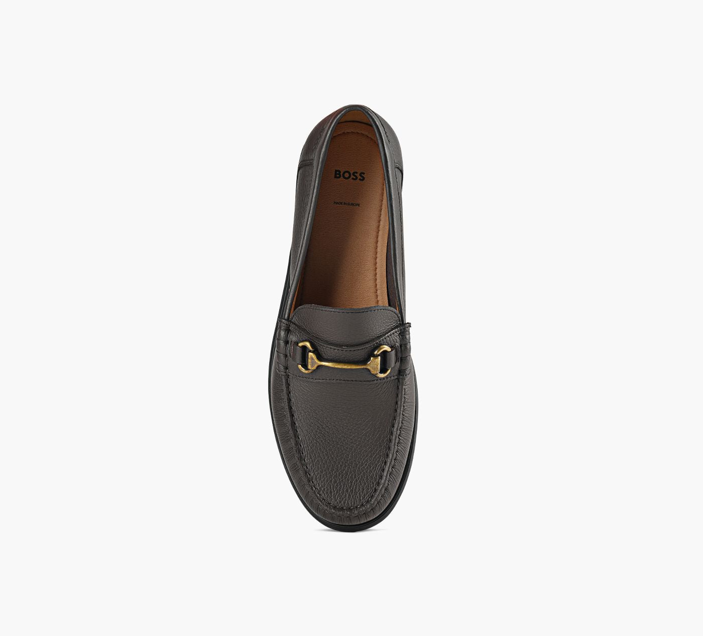 BOSS TEVANMOCCASSIN in BROWN view 1c