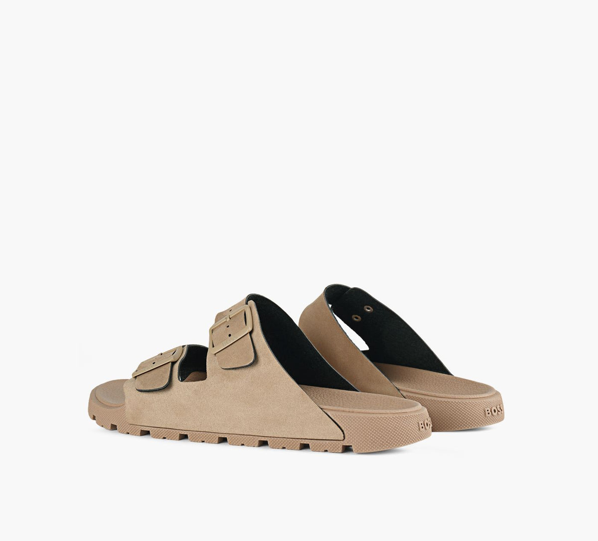 BOSS SANDALESURFLEY en BEIGE vue 3