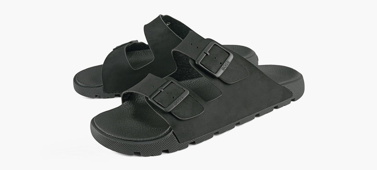 BOSS SURFLEYSANDAL in BLACK view 4