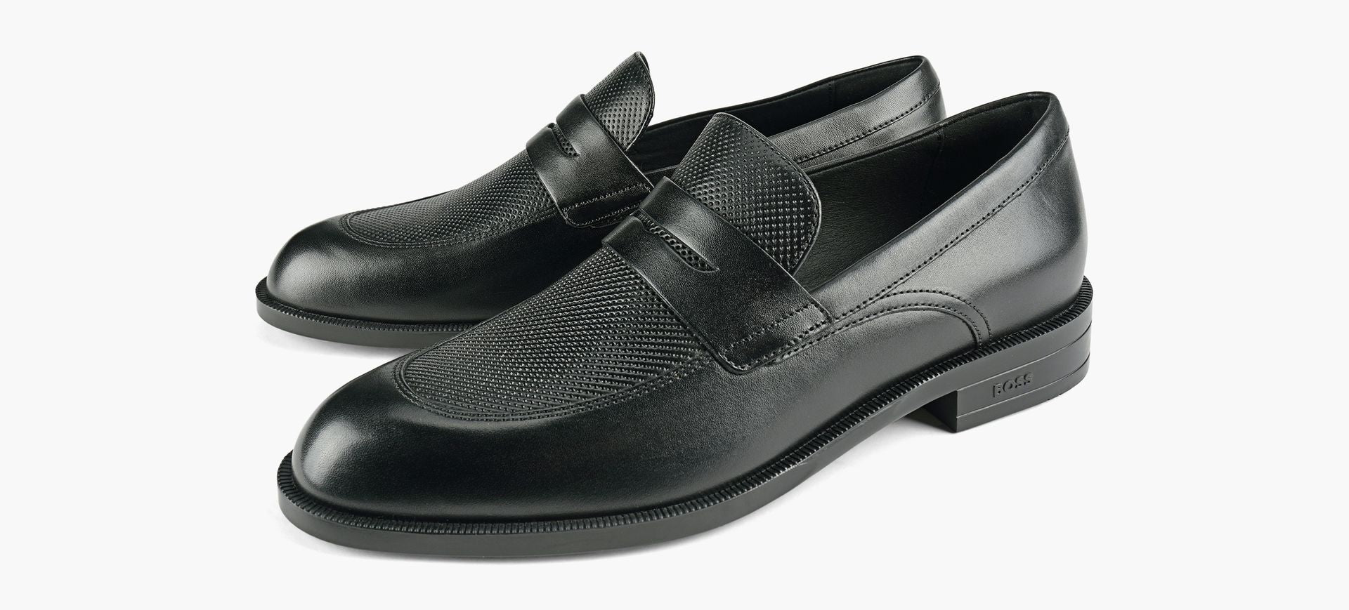 BOSS TAYILLOAFER in BLACK view 4