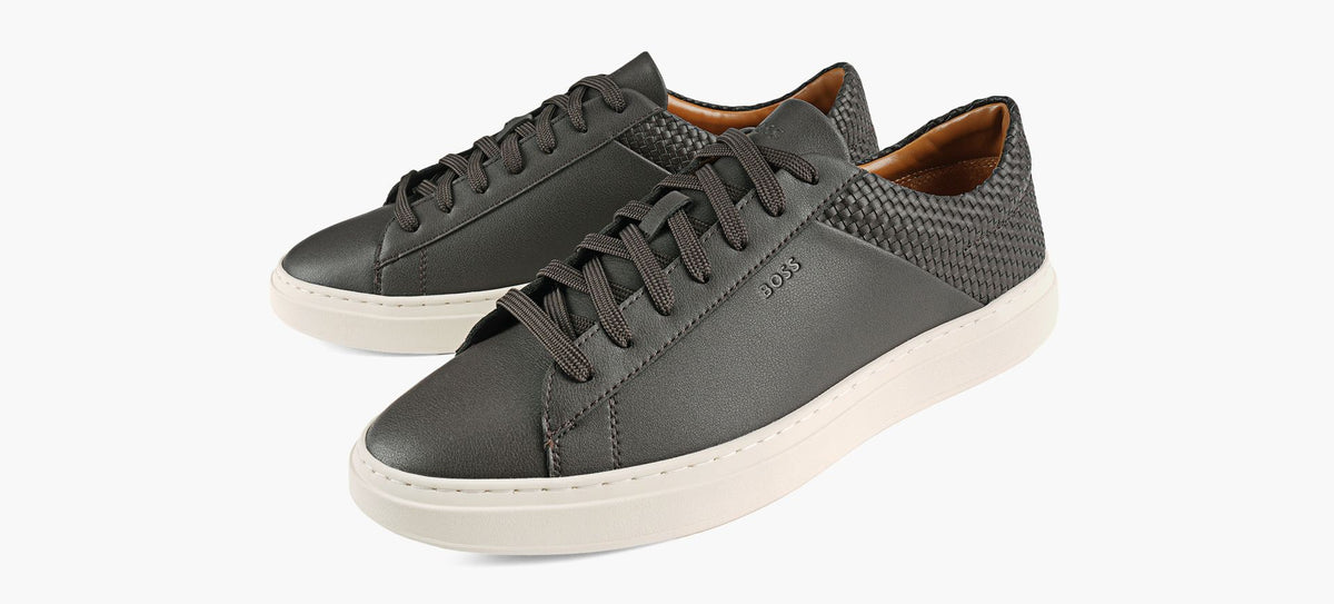 BOSS KIERANTENNIS in BROWN view 4