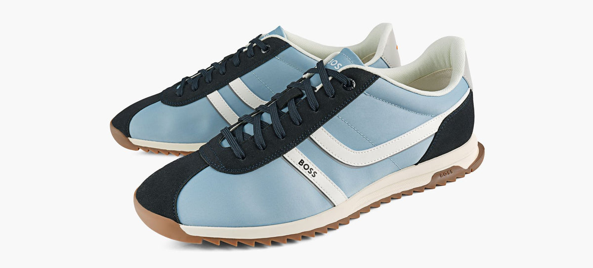 BOSS BASKETPROFILBASZAYN en BLEU vue 4