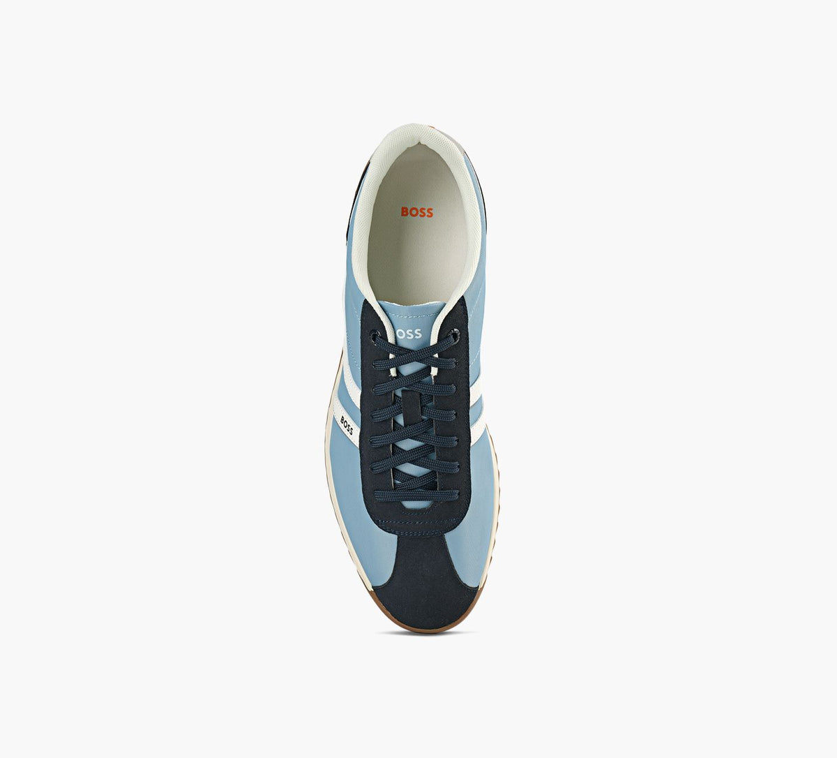 BOSS BASKETPROFILBASZAYN en BLEU vue 1c