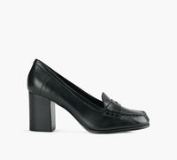 BROWNS BOULDERHEELEDLOAFER in BLACK