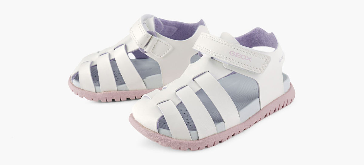 GEOX FUSBETTOG in WHITE view 4
